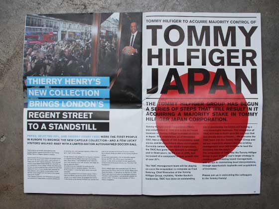 Tommy hilfiger magazine